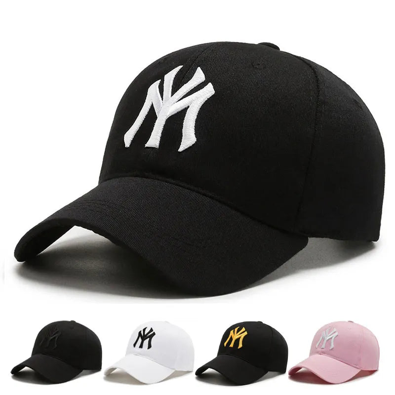 Fashion Letters Embroidery Baseball Caps Women Men Snapback Cap Female Male Visors Sun Hat Unisex Adjustable Cotton Trucker Hats - Slobuy