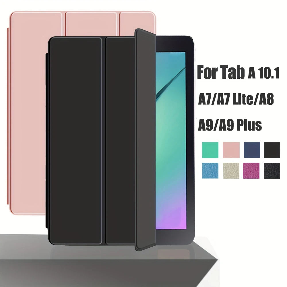 Flip Tablet Case For Samsung Galaxy Tab A A6 10.1 T580 Funda Leather Smart Cover For Tab A8 X200 A7 Lite T220 A9 Plus X210 Capa - Slobuy