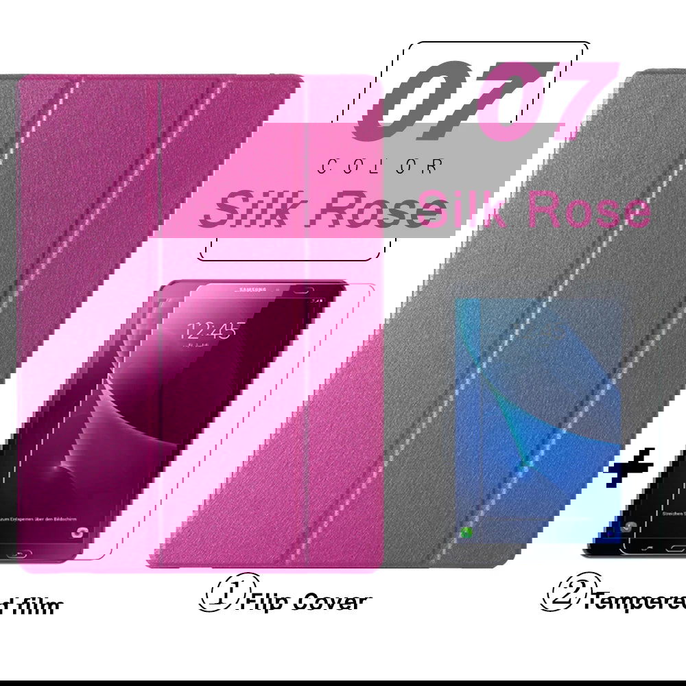 Flip Tablet Case For Samsung Galaxy Tab A A6 10.1 T580 Funda Leather Smart Cover For Tab A8 X200 A7 Lite T220 A9 Plus X210 Capa - Slobuy