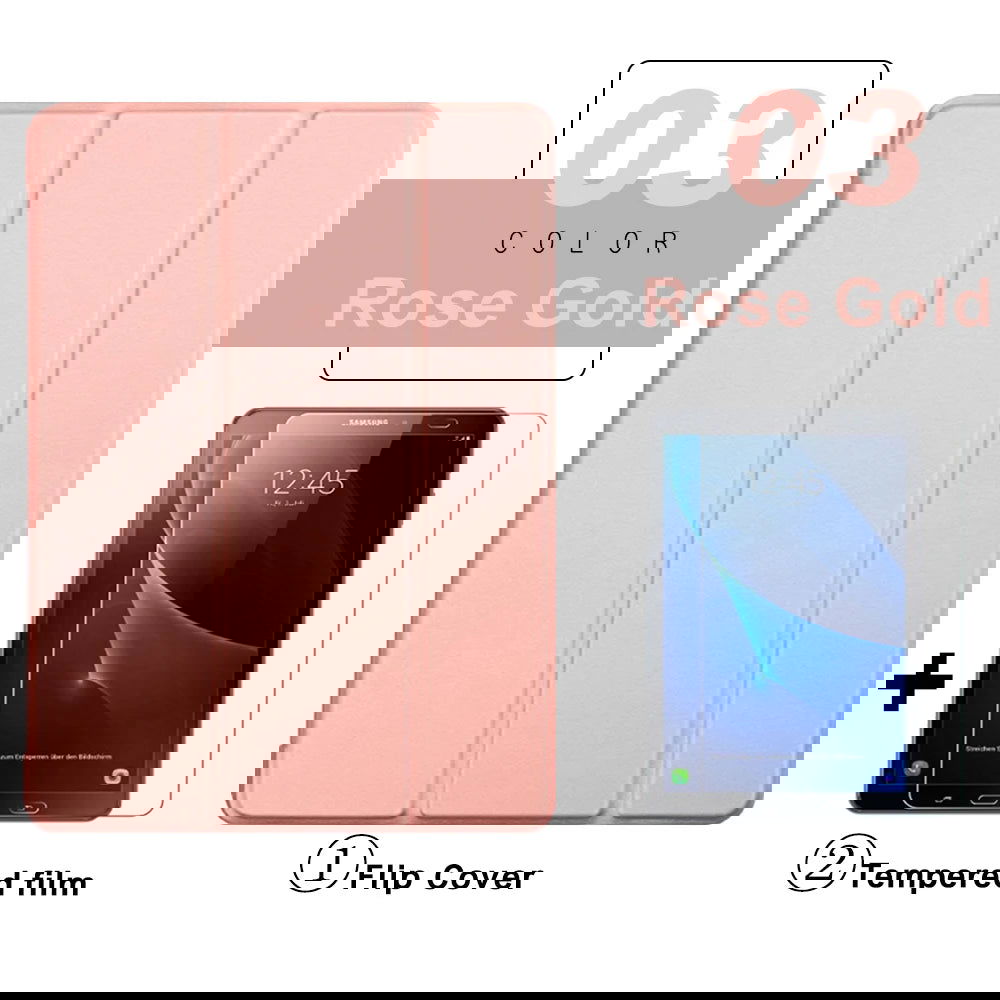 Flip Tablet Case For Samsung Galaxy Tab A A6 10.1 T580 Funda Leather Smart Cover For Tab A8 X200 A7 Lite T220 A9 Plus X210 Capa - Slobuy