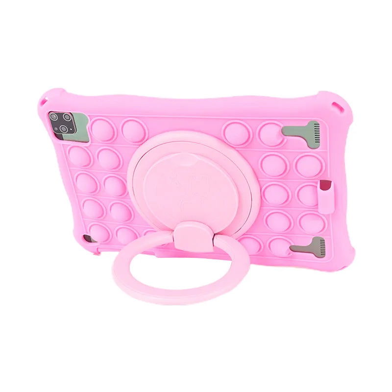 Funda Para 10.1" Universal Silicone Tablet Case 10 10.1 inch Android Tablet PC Shockproof Stand Cover Cases 25*16CM/9.84x6.3inch - Slobuy