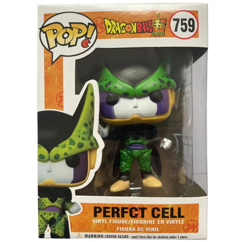 Funko POP Dragon Ball Z Figure Super Saiyan God GOKU #24 Dragon Buu Vegeta Cell Vinyl Clint Action Figure Collectible Model Toys - Slobuy