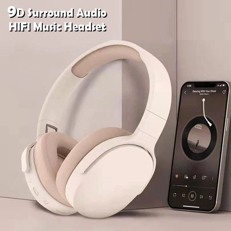 Headset Bluetooth Headphone True Wireless Sports With Headset Noise Reduction Computer Gaming Long Life High Sound Quality 2024 - Slobuy