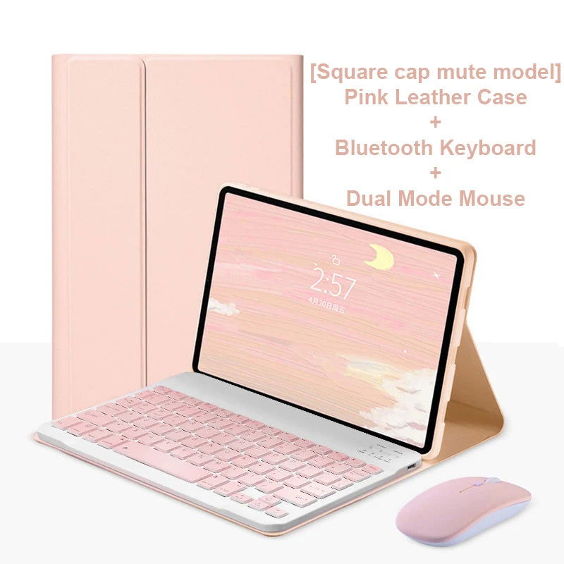 Keyboard Case For Samsung Galaxy Tab A9+ 11 A8 10.5 S6 Lite 10.4 S9 11 S7 S9 FE S7 S8 S9 Plus 12.4 S8 S9 Ultra 14.6 - Slobuy