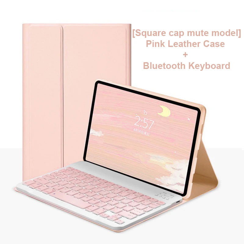 Keyboard Case For Samsung Galaxy Tab A9+ 11 A8 10.5 S6 Lite 10.4 S9 11 S7 S9 FE S7 S8 S9 Plus 12.4 S8 S9 Ultra 14.6 - Slobuy