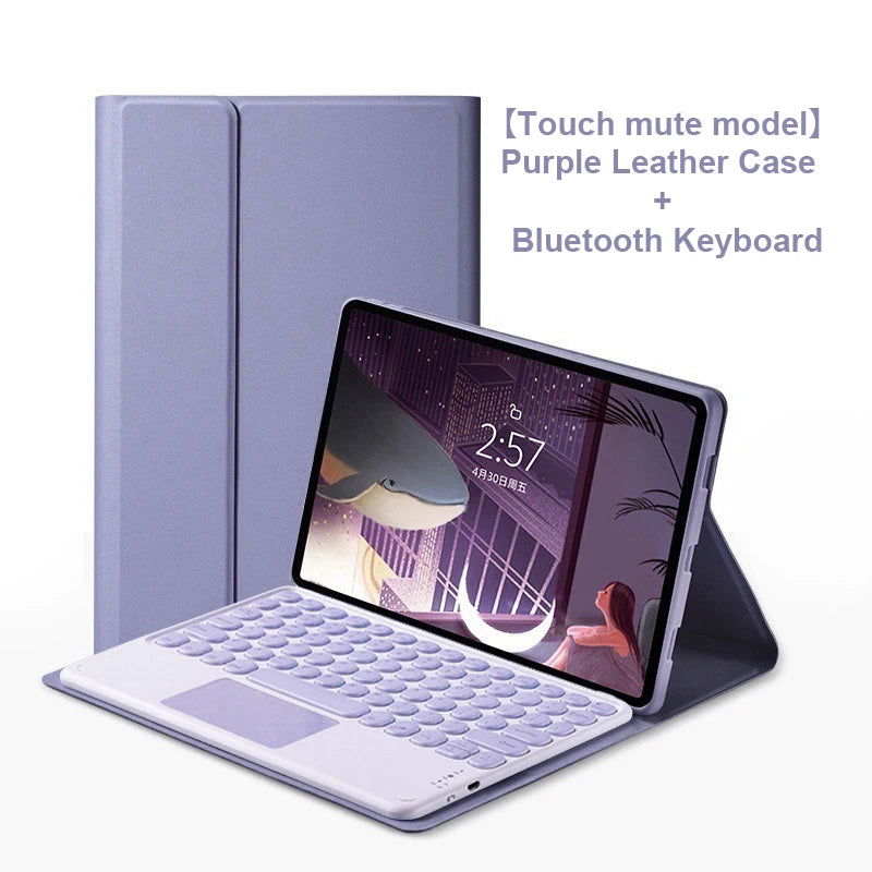 Keyboard Case For Samsung Galaxy Tab A9+ 11 A8 10.5 S6 Lite 10.4 S9 11 S7 S9 FE S7 S8 S9 Plus 12.4 S8 S9 Ultra 14.6 - Slobuy