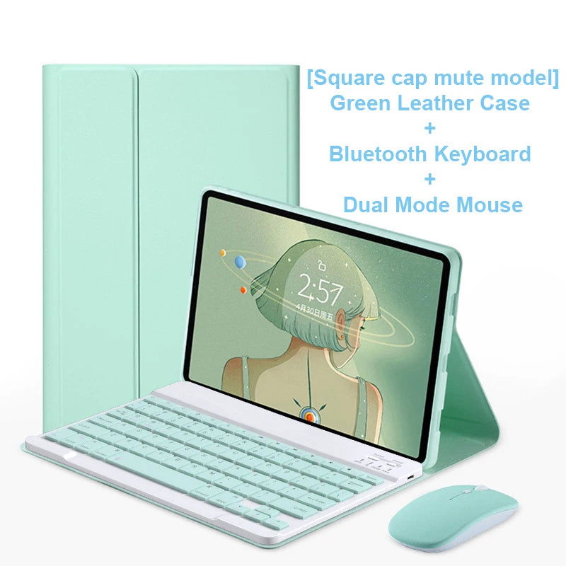 Keyboard Case For Samsung Galaxy Tab A9+ 11 A8 10.5 S6 Lite 10.4 S9 11 S7 S9 FE S7 S8 S9 Plus 12.4 S8 S9 Ultra 14.6 - Slobuy