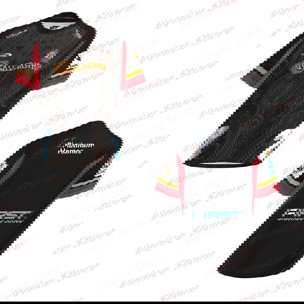2024 Summer New Arrival Super Rugby Training Jersey Chiefs Home And Away Jersey Men Women T-shirt Adult/Kid Australian Football - Slobuy