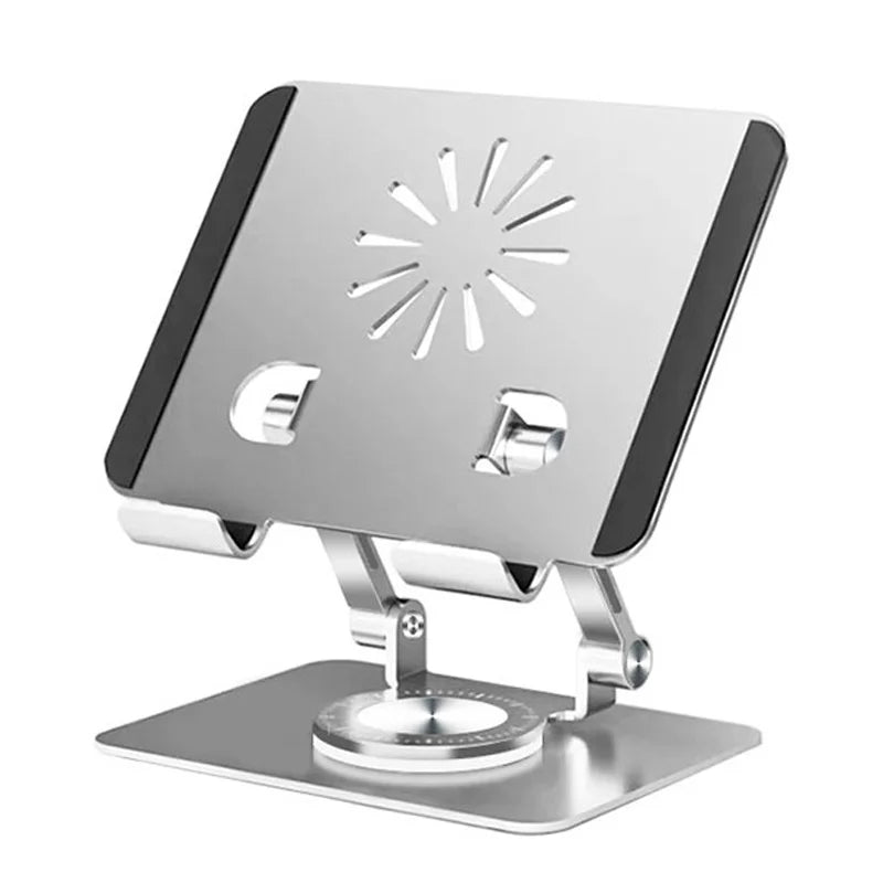 Kimdoole Metal Tablet Stand Holder Portable Flexible Foldable Support for Ipad Air Pro 12 Pad Xiaomi Samsung Kindle Accessories - Slobuy