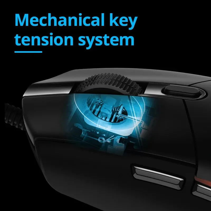 Logitech G102 Mouse Original Ergonomic Mouse Optical 8000DPI 16.8M Color LED Customizing 6 Buttons Wired Pc Gaming Accessories - Slobuy