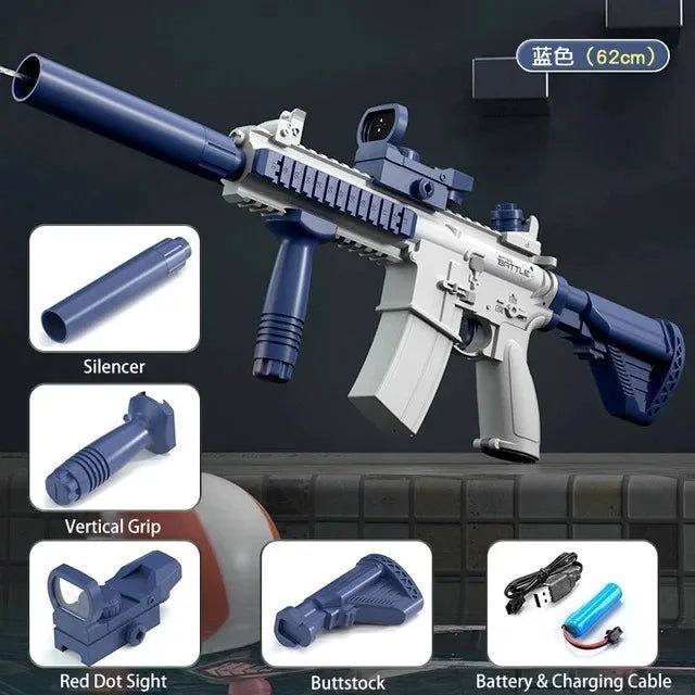 M416 electric water gun fully automatic shooting toy beach outdoor entertainment children's and adult gifts - Slobuy