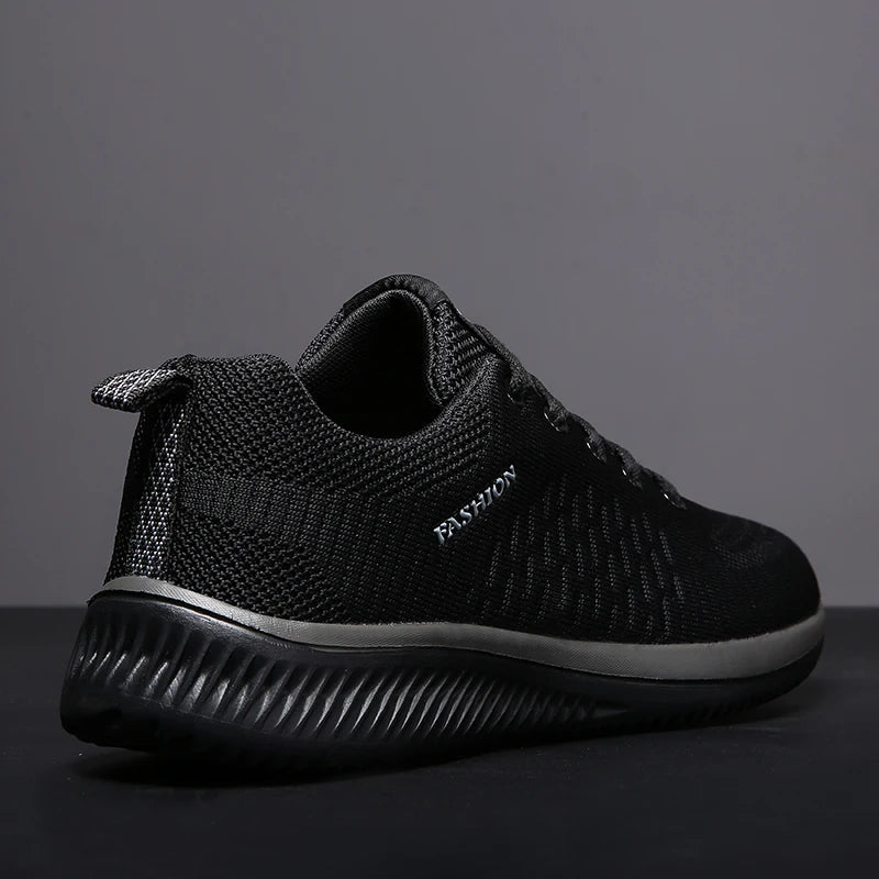 Men Running Walking Knit Shoes Fashion Casual Sneakers Breathable Sport Athletic Lightweight Men Sneakers Casual Shoes - Slobuy