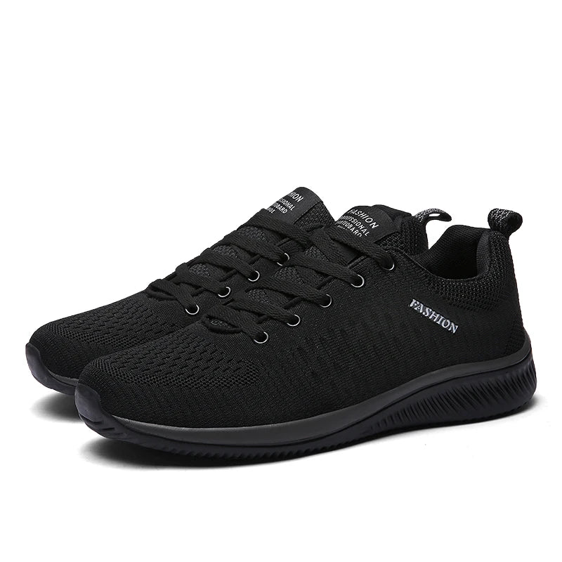 Men Running Walking Knit Shoes Fashion Casual Sneakers Breathable Sport Athletic Lightweight Men Sneakers Casual Shoes - Slobuy