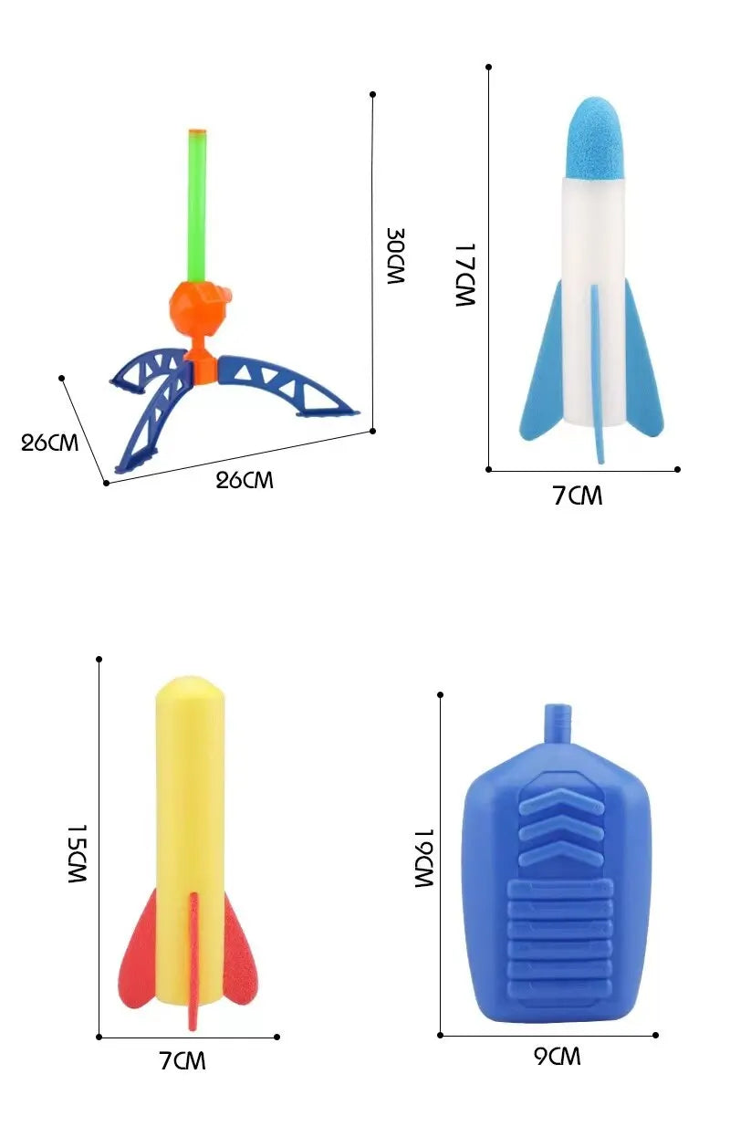 Men and Women Indoor and Outdoor Children Step on Rocket Artillery Launching Toys EVA Foam Outdoor Indoor Toys - Slobuy