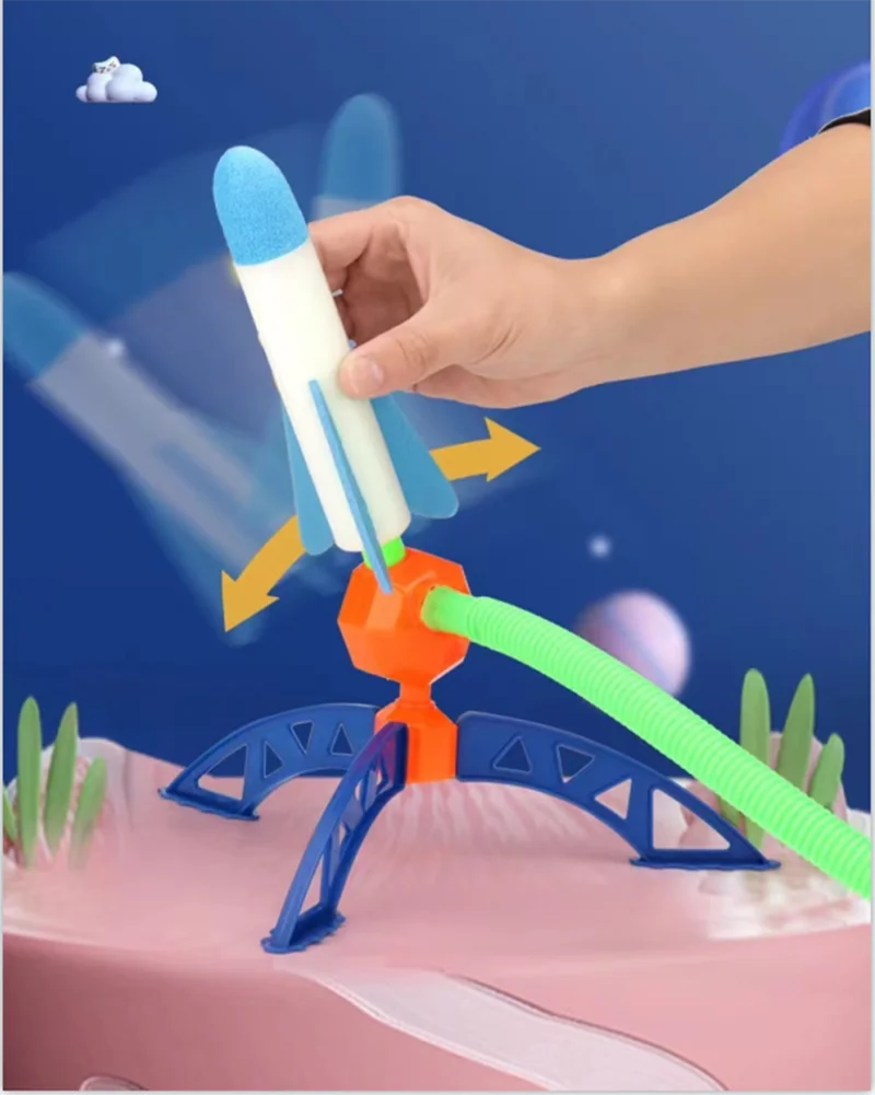 Men and Women Indoor and Outdoor Children Step on Rocket Artillery Launching Toys EVA Foam Outdoor Indoor Toys - Slobuy