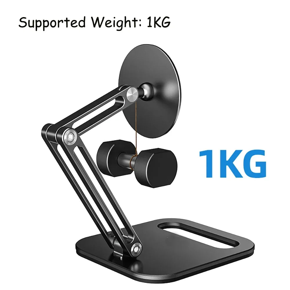 Metal Magnetic Tablet Stand Holder Pad Folddable Support for iPad Air Pro 12 Mini Xiaomi Samsung Accessories - Slobuy