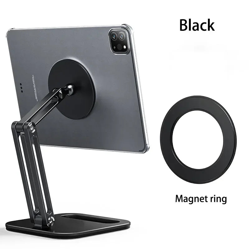 Metal Magnetic Tablet Stand Holder Pad Folddable Support for iPad Air Pro 12 Mini Xiaomi Samsung Accessories - Slobuy