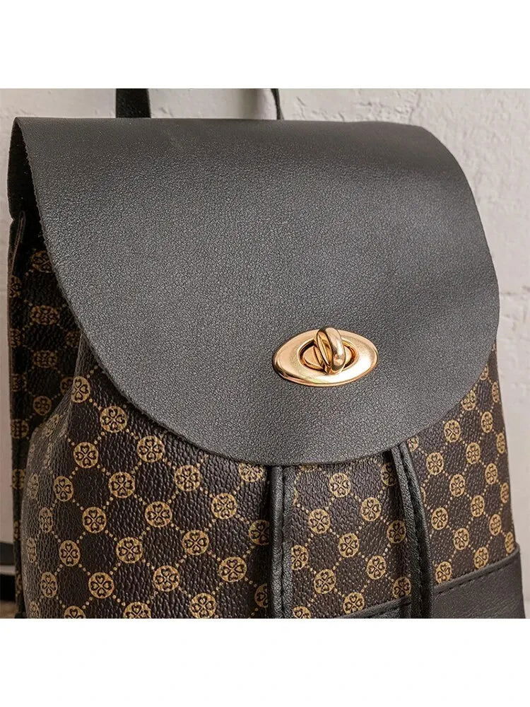 Mini Shoulder Bag PU Leather Portable and Slim Large Capacity Shoulder Cell Phone Backpack for Women - Slobuy