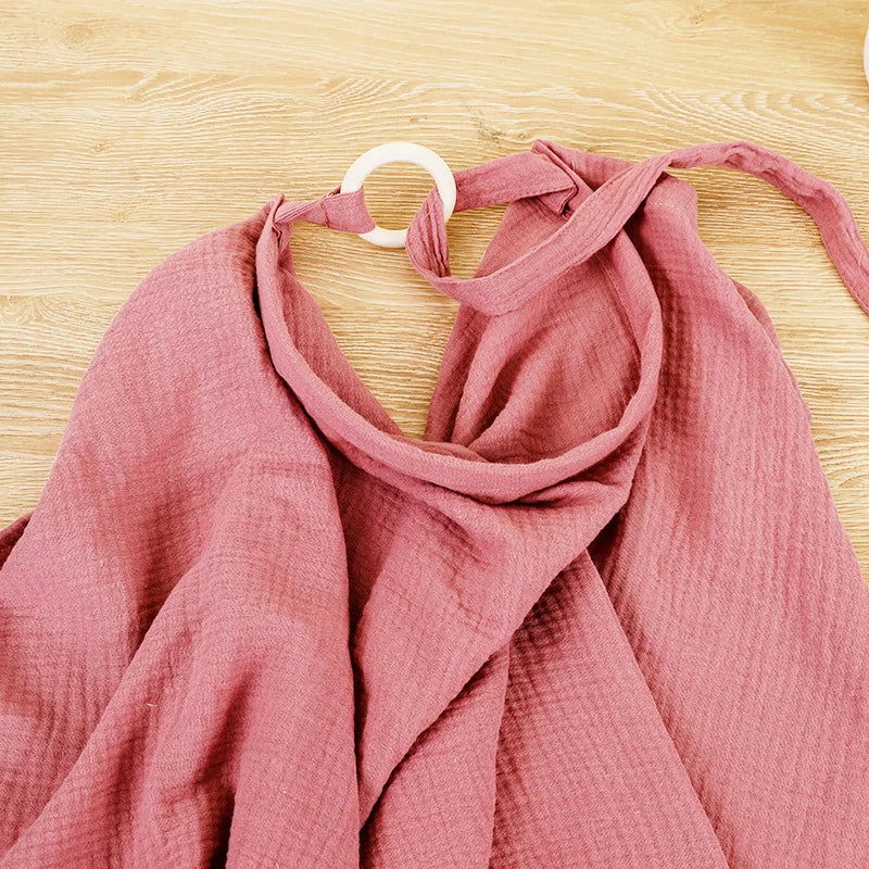 Mother Outing Breastfeeding Cover Cotton Baby Feeding Nursing Covers Adjustable Privacy Breastfeeding Apron Stroller Blanket - Slobuy