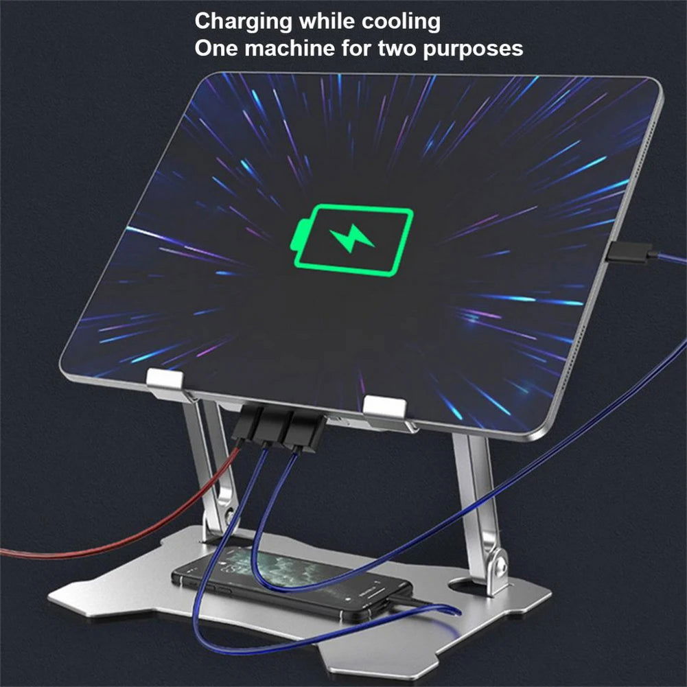 New Cooling Tablet Stand Adjustable Aluminum Notebook Computer Stand Accessories Portable Laptop Holder For Macbook Pro IPad - Slobuy