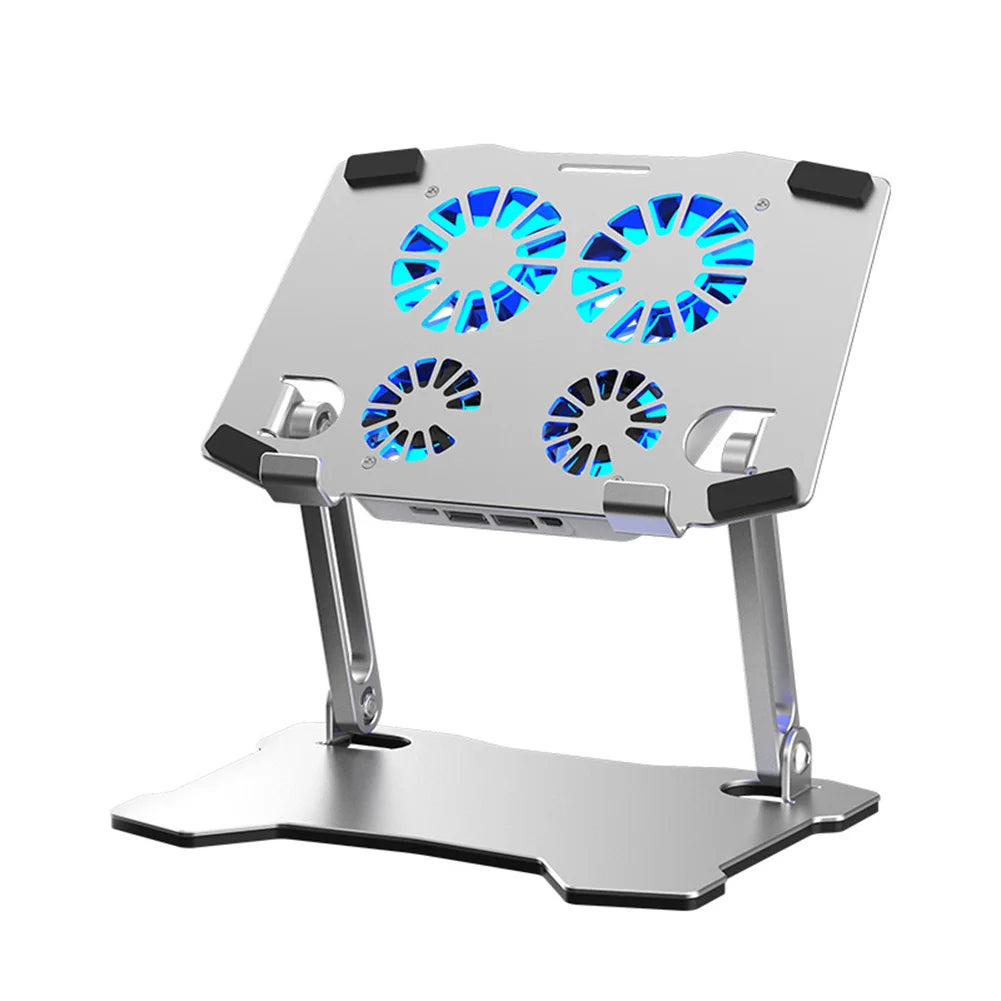 New Cooling Tablet Stand Adjustable Aluminum Notebook Computer Stand Accessories Portable Laptop Holder For Macbook Pro IPad - Slobuy