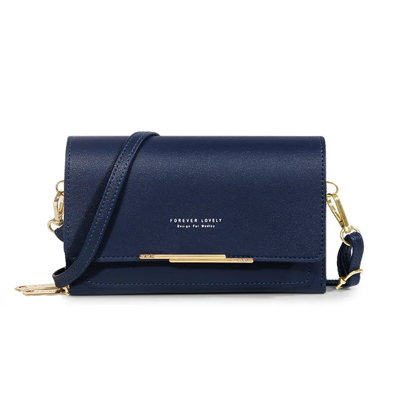 New Pu Leather Women Handbags Female Multifunctional Large Capacity Shoulder Bags Fashion Crossbody Bags For Ladies Phone Purse - Slobuy