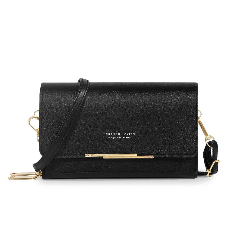 New Pu Leather Women Handbags Female Multifunctional Large Capacity Shoulder Bags Fashion Crossbody Bags For Ladies Phone Purse - Slobuy