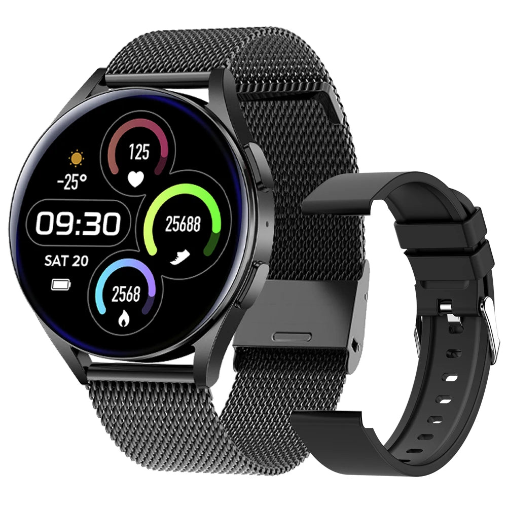 New Smartwatch for Men HD Full Touch Blood Pressure Blood Oxygen Bluetooth Call Sports Smart Watch Men Women For Android IOS - Slobuy