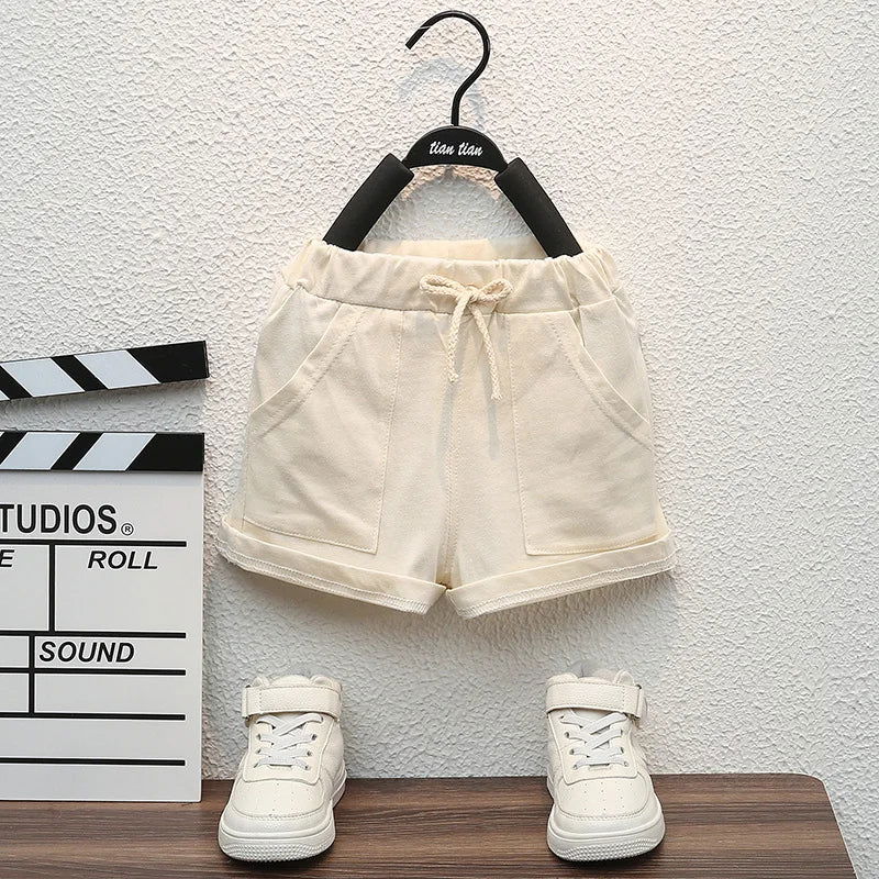 New Summer Baby Boys Clothes Sets Fashion Cotton Letter Printing T-shirts+Tooling Shorts 2pcs Kids Outfits for Infant Tracksuit - Slobuy