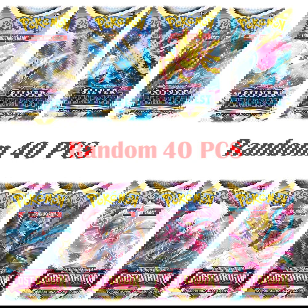 Newest Pokemon Cards French PokemonTEMPORAL FORCES LOST ORIGIN Booster Box PERDUE Fusion Trading Card Game Collection Cards Toy - Slobuy