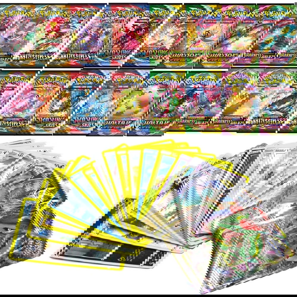 Newest Pokemon Cards French PokemonTEMPORAL FORCES LOST ORIGIN Booster Box PERDUE Fusion Trading Card Game Collection Cards Toy - Slobuy