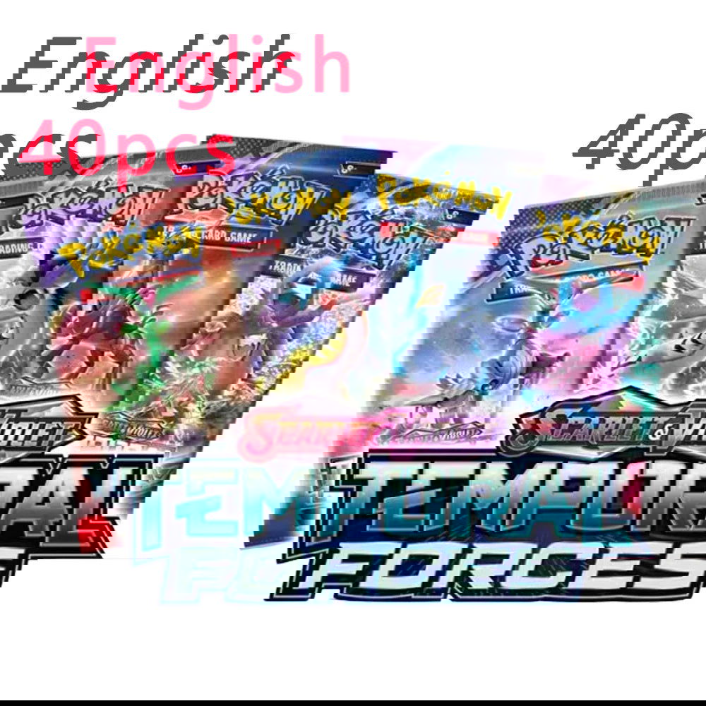 Newest Pokemon Cards French PokemonTEMPORAL FORCES LOST ORIGIN Booster Box PERDUE Fusion Trading Card Game Collection Cards Toy - Slobuy