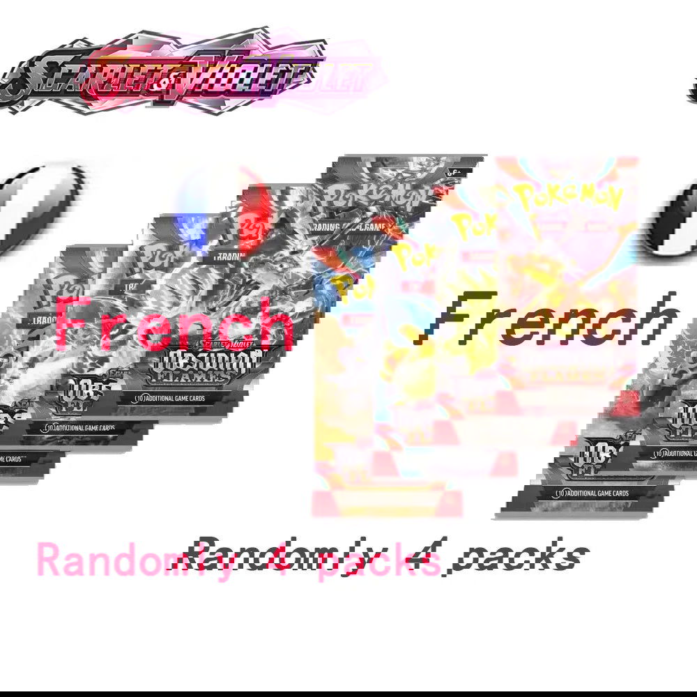 Newest Pokemon Cards French PokemonTEMPORAL FORCES LOST ORIGIN Booster Box PERDUE Fusion Trading Card Game Collection Cards Toy - Slobuy