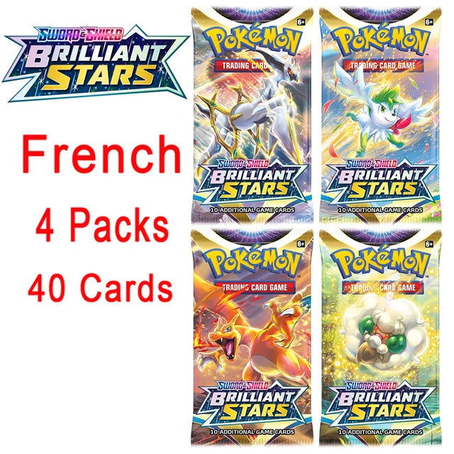 Newest Pokemon Cards French PokemonTEMPORAL FORCES LOST ORIGIN Booster Box PERDUE Fusion Trading Card Game Collection Cards Toy - Slobuy