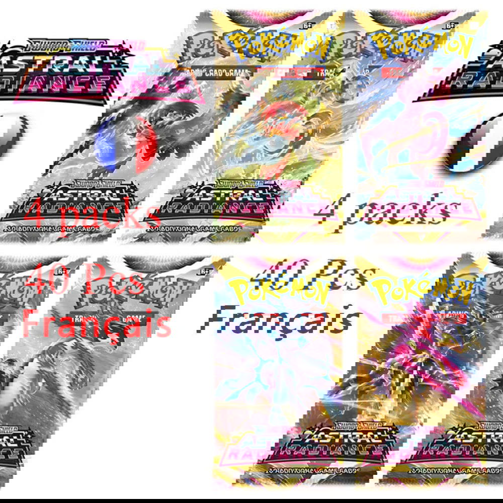 Newest Pokemon Cards French PokemonTEMPORAL FORCES LOST ORIGIN Booster Box PERDUE Fusion Trading Card Game Collection Cards Toy - Slobuy