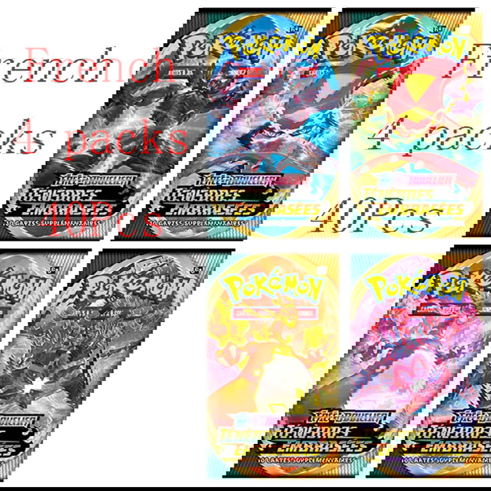 Newest Pokemon Cards French PokemonTEMPORAL FORCES LOST ORIGIN Booster Box PERDUE Fusion Trading Card Game Collection Cards Toy - Slobuy
