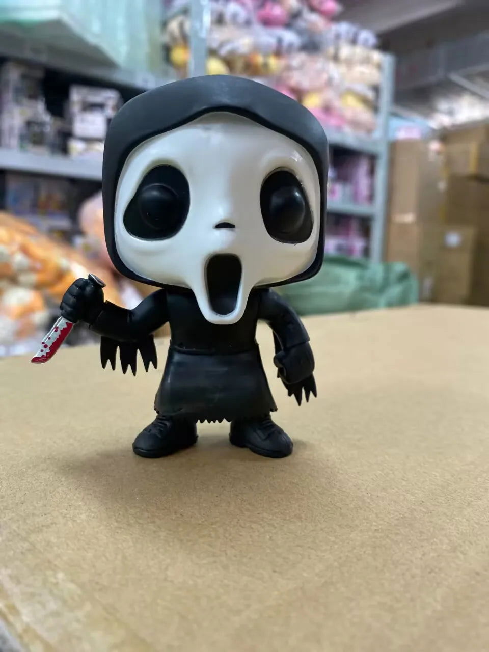 POP MOVIES scream - Ghostface #51 Action Toy Figures Anime Model Vinyl Figure Pvc Collection Toys Chrismas Gift - Slobuy