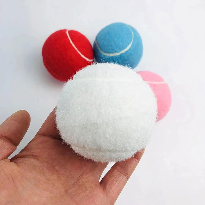 Professional Reinforced Rubber Tennis Ball Shock Absorber High Elasticity Durable Training Ball for Club School Training - Slobuy