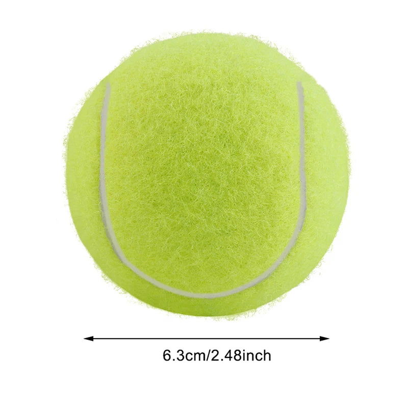 Professional Reinforced Rubber Tennis Ball Shock Absorber High Elasticity Durable Training Ball for Club School Training - Slobuy