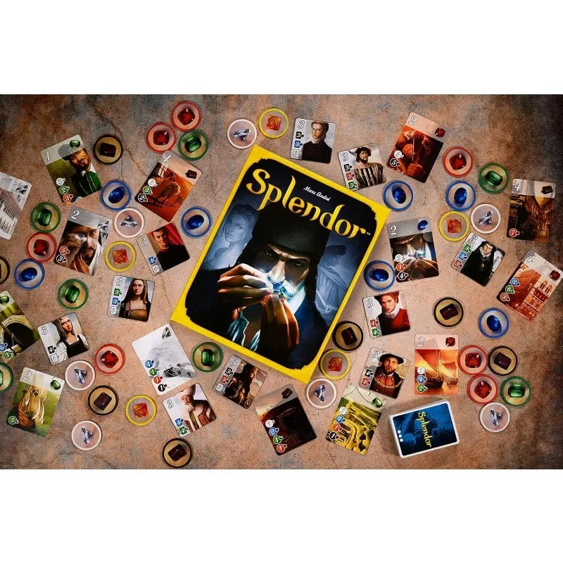 Space Cowboys Splendor Board Game Marvel Board Game Jewel Pad English Battle Party Friends Party Role Play Game Collection