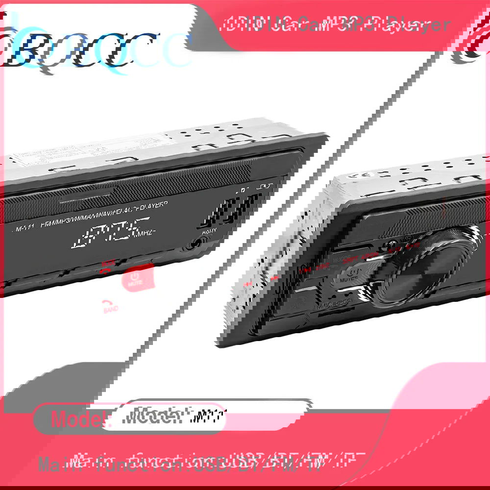 M11 Car Radio Stereo Player Digital Bluetooth Car MP3 Player FM Radio Stereo Audio Music USB/SD with In Dash AUX Input - Slobuy
