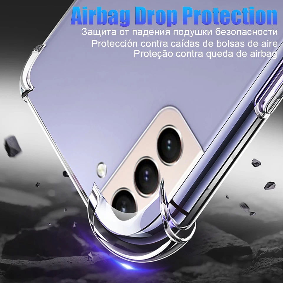 Shockproof Phone Case For Samsung Galaxy S23 S22 S21 S20 Ultra Fe S10 S8 S9 Note 20 10 Plus A53 A52 A54 A32 A34 A73 A72 Cover - Slobuy