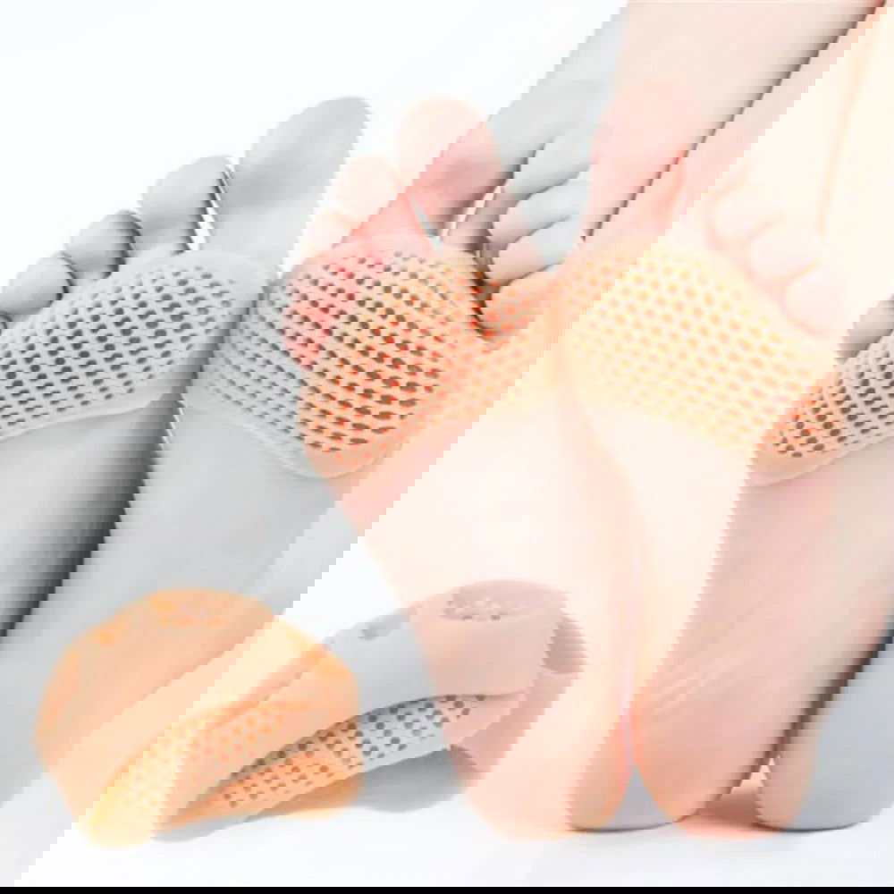 Silicone Metatarsal Pads Toe Separator Pain Relief Forefoot Socks Insole Bunion Orthotics Hallux Valgus Corrector Foot Care Tool - Slobuy