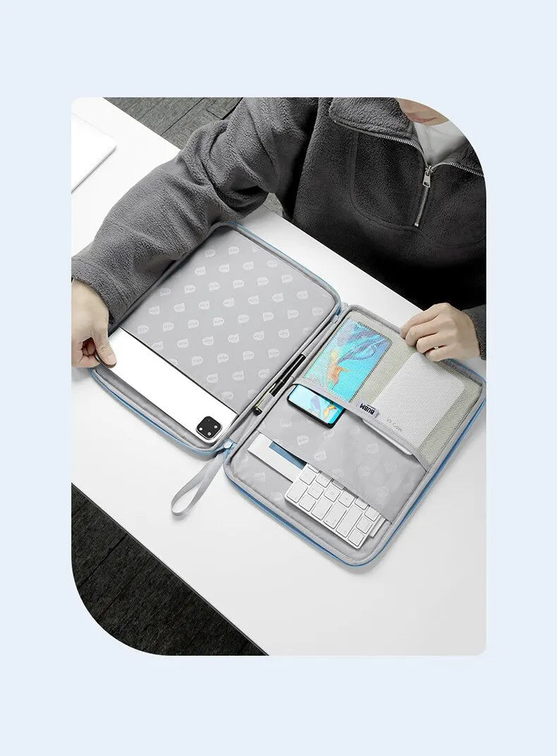 Sleeve Bag for iPad Bags Tablet Storage Bag Portable PU Soft Tablet Sleeve For iPad 7.9 10.9 12.9 Inch Wear-resisting Case - Slobuy