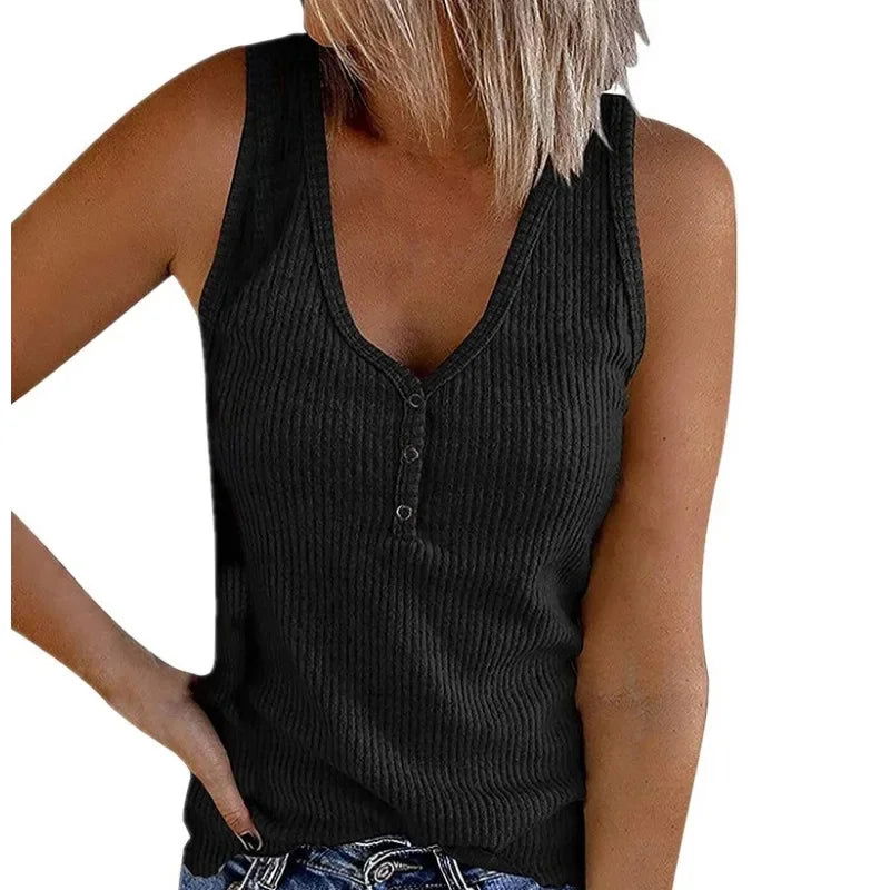 Summer Maternity Nursing T-Shirt Casual Female Women's Clothing Cotton Sleeveless V-Neck Breastfeeding Tees Tank Tops Plus Size - Slobuy