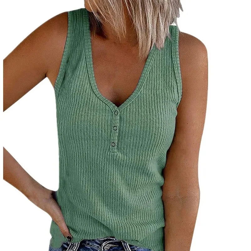 Summer Maternity Nursing T-Shirt Casual Female Women's Clothing Cotton Sleeveless V-Neck Breastfeeding Tees Tank Tops Plus Size - Slobuy