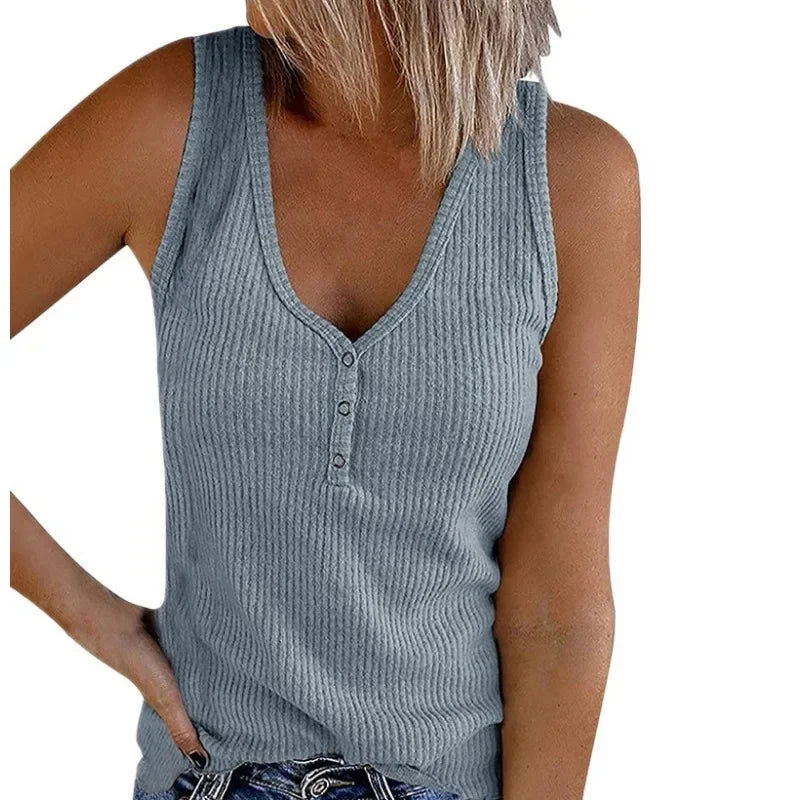 Summer Maternity Nursing T-Shirt Casual Female Women's Clothing Cotton Sleeveless V-Neck Breastfeeding Tees Tank Tops Plus Size - Slobuy
