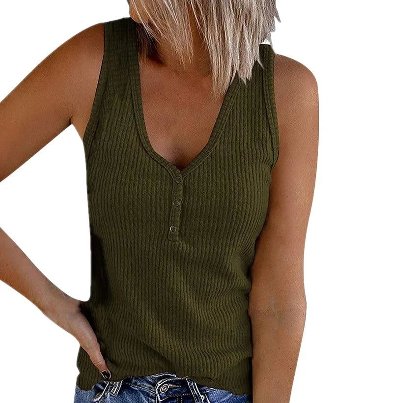 Summer Maternity Nursing T-Shirt Casual Female Women's Clothing Cotton Sleeveless V-Neck Breastfeeding Tees Tank Tops Plus Size - Slobuy