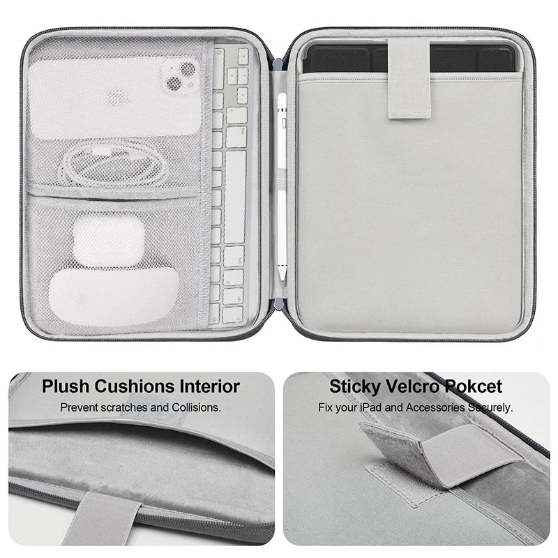 Tablet Bag For 2023 Sleeve Case For 10-13 Inch Tablet Sleeve Case Fits iPad Air 10.9 inch iPad Pro 11 M2 iPad 10th Inner Bag - Slobuy
