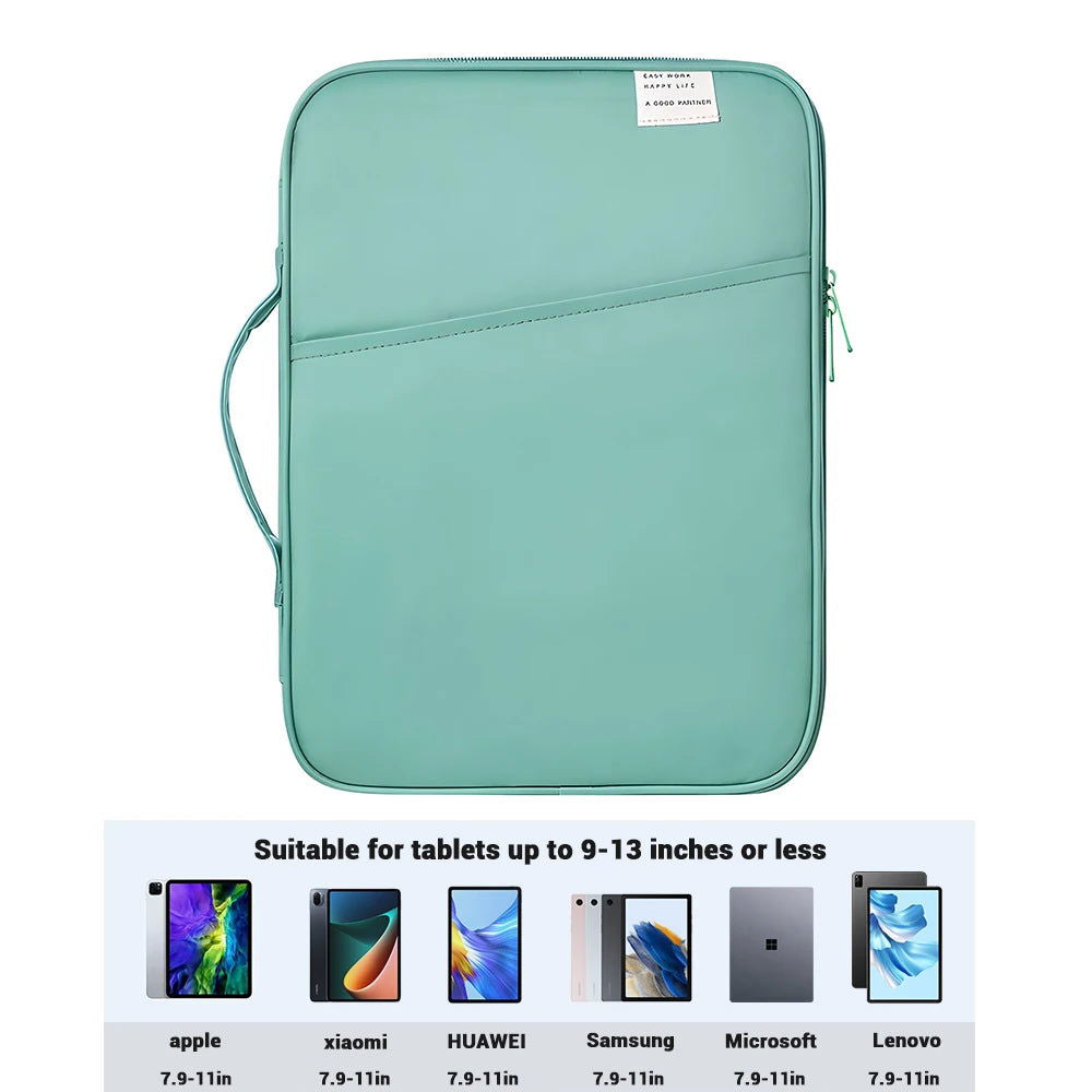 Tablet Handbag Case 9-11inch For iPad Air 4 5 Pro 11 Mini 5 6 iPad Case For XiaoMi 5 Samsung Huawei Lenovo Shockproof Pouch Bags - Slobuy